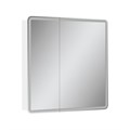Зеркальный шкаф EQUIL Soldi LED 80 белый софт szSOLDI80