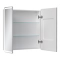 Зеркальный шкаф EQUIL Soldi LED 80 белый софт szSOLDI80