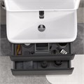 Тумба EQUIL Eltoro 70 напольная 2 ящ. черный софт (под раковину 9595-70) tnELTR70.2Y-03