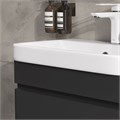 Тумба EQUIL Eltoro 70 напольная 2 ящ. черный софт (под раковину 9595-70) tnELTR70.2Y-03