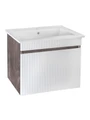 Тумба под раковину Runo железный камень (под умывальник Оскар 65) Модена 65 (00-00001424) 00-00001424