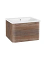Тумба Runo Тоскана 60 темное дерево под умывальник Никсон 60 (00-00001414) 00-00001414