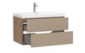 Тумба под раковину подвесная CERSANIT CLASSIC RIBBLE 80 для COMO 80 бежевый (69278) 69278