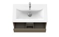 Тумба под раковину подвесная CERSANIT CLASSIC RIBBLE 80 для COMO 80 коричневый (69280) 69280
