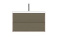 Тумба под раковину подвесная CERSANIT CLASSIC RIBBLE 80 для COMO 80 коричневый (69280) 69280