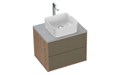 Тумба под раковину подвесная CERSANIT CLASSIC RIBBLE 60 для COMO 60 коричневый (69279) 69279