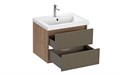 Тумба под раковину подвесная CERSANIT CLASSIC RIBBLE 60 для COMO 60 коричневый (69279) 69279