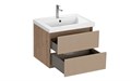Тумба под раковину подвесная CERSANIT CLASSIC RIBBLE 60 для COMO 60 бежевый (69277) 69277