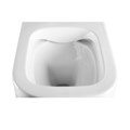 PINTO RIMLESS Безободковый подвесной унитаз, EWC700-126W, Белый, Сантехнический фаянс EWC700-126W