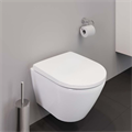 Подвесной унитаз Duravit D-Neo 45880900A1 укороченный, безободковый, с сиденьем микролифт 45880900A1