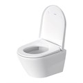 Подвесной унитаз Duravit D-Neo 45880900A1 укороченный, безободковый, с сиденьем микролифт 45880900A1
