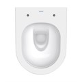 Подвесной унитаз Duravit D-Neo 45880900A1 укороченный, безободковый, с сиденьем микролифт 45880900A1