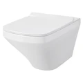 2551090000  Низ к подвесному унитазу Duravit DuraStyle 370х540 безободковый 2551090000
