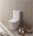Geberit iCon Square Чаша унитаза напольного 6л, универсальный выпуск 200920000 200920000