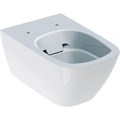 Geberit Smyle Square Унитаз подвесной безободковый Rimfree, глубина 54 см 500.208.01.1 500.208.01.1 - фото 194336