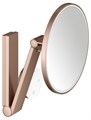 KEUCO iLook_move Косметическое зеркало с подсв., круг., сенсор., увелич. х5, красное золото шлиф. арт. 17612299002 17612299002 - фото 194981