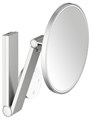 KEUCO iLook_move Косметическое зеркало с подсветкой, круглое, сенсорное, увелич. х5, нерж. сталь арт. 17612219002 17612219002