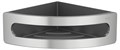 Полочка для ванной Keuco ELEGANCE 11657210001, корзинка для душа, угловая, со съемной пластиковой вставкой, нержавеющая сталь finish/антрацит 11657210001 - фото 195073
