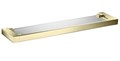 Полка в ванную стеклянная Timo Selene 17072/17 золото матовое 17072/17