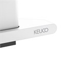 Угловая полочка для душа со стеклоочистителем KEUCO AVENO, 14657510100, белый матовый 14657510100