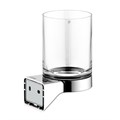 Держатель с хрустальным стаканом KEUCO AVENO, 14650019000, хром 14650019000