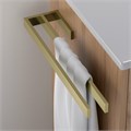 Полотенцедержатель двойной Timo Petruma 15252/17 золото матовое 15252/17