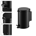 Ведро для мусора KEUCO PLAN, 14977370000, черный матовый 3 литра 14977370000