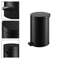 Ведро для мусора KEUCO PLAN, 04988370000, настенное, черный матовый 04988370000