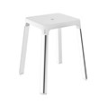 Табурет KEUCO AXESS, 35082010051, хром/белый 35082010051