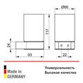 Держатель стакана в комплекте с хрустальным стаканом хром 14950019000 14950019000 - фото 197643 Держатель стакана в комплекте с хрустальным стаканом хром 14950019000 14950019000 - фото 197643
