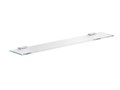 Полка для ванной Keuco MOLL 12710015600, 650х8х125 mm, с держателями, кристаллин, хром 12710015600 - фото 197921