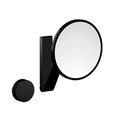 Косметическое зеркало Keuco iLook_ move 17612139002, с подсветкой, хром черный шлифованный 17612139002 - фото 198209