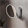 Зеркало косметическое KEUCO iLook_move IP 24 17612019004, одностороннее, с увеличением, с подсветкой, со встроенным рычажным выключателем 17612019004