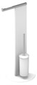 Набор для туалета Keuco 04986510101, напольный, белый/хром 04986510101
