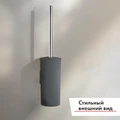 Туалетный гарнитур пластиковая колба хром/антрацит 12764010101 12764010101