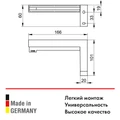 Держатель для туалетной бумаги Keuco Edition 90 19162010000, латунь, хром, без отражателей 19162010000