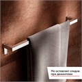 Держатель для полотенец  Keuco EDITION 90 19101010600, 600 mm, латунь, хром, без отражателей 19101010600