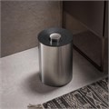 Ведро для мусора хром/чёрно-серый 04989010037 04989010037