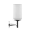 Стакан для зубных щеток с держателем Duravit Starck T 0099311000 для ванной, стекло, латунь, хром 0099311000