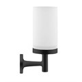 Стакан для зубных щеток с держателем Duravit Starck T 0099314600 для ванной, стекло, латунь, черный 0099314600 - фото 199056