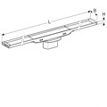 Дренажный канал Geberit CleanLine20: L=30-130см, с покрытием из нержавеющей стали/черная, полированная нержавеющая сталь 154.451.00.1 154.451.00.1 - фото 199312 Дренажный канал Geberit CleanLine20: L=30-130см, с покрытием из нержавеющей стали/черная, полированная нержавеющая сталь 154.451.00.1 154.451.00.1 - фото 199312