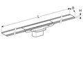 Дренажный канал Geberit CleanLine60, для тонких настилов: L=30-90см 154.458.00.1 154.458.00.1 - фото 199335 Дренажный канал Geberit CleanLine60, для тонких настилов: L=30-90см 154.458.00.1 154.458.00.1 - фото 199335