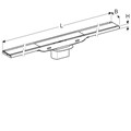 Дренажный канал Geberit CleanLine60: L=30-90см, с покрытием из нержавеющей стали/черная, полированная нержавеющая сталь 154.456.00.1 154.456.00.1 - фото 199403 Дренажный канал Geberit CleanLine60: L=30-90см, с покрытием из нержавеющей стали/черная, полированная нержавеющая сталь 154.456.00.1 154.456.00.1 - фото 199403