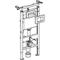 Комплект Geberit Delta 458.163.21.1 c инсталляцией, клавишей смыва и креплениями к стене 458.163.21.1