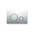Панель смыва KOLLER POOL для инсталляции Alcora ST 1200 TWIN  CHROME TWIN CHROME TWIN CHROME - фото 199999