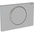 115.787.SN.5 Смывная клавиша Geberit Sigma10, смыв/стоп, с креплением на винтах: полированные, с легкоочищаемой поверхностью, полированное 115.787.SN.5