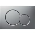 Кнопка смыва Geberit Sigma01 115.770.JQ.5, двойной смыв, цвет: хром 115.770.JQ.5 - фото 200045