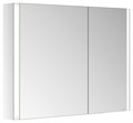 Зеркальный шкаф KEUCO Somaris, 14503002201, с подсветкой, 1000х710х127 мм, к/ф: алюминий/зеркало 14503002201 - фото 200601