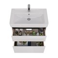 Тумба Lemark COMBI LM03C80T-black, 80 см под 1 раковину, подвесная/напольная, 2 ящика, цвет планки: Чёрный, цвет корпуса, фасада: Белый глянец LM03C80T-BLACK - фото 200609 Тумба Lemark COMBI LM03C80T-black, 80 см под 1 раковину, подвесная/напольная, 2 ящика, цвет планки: Чёрный, цвет корпуса, фасада: Белый глянец LM03C80T-BLACK - фото 200609