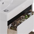 Тумба Lemark COMBI LM03C80T-black, 80 см под 1 раковину, подвесная/напольная, 2 ящика, цвет планки: Чёрный, цвет корпуса, фасада: Белый глянец LM03C80T-BLACK - фото 200610 Тумба Lemark COMBI LM03C80T-black, 80 см под 1 раковину, подвесная/напольная, 2 ящика, цвет планки: Чёрный, цвет корпуса, фасада: Белый глянец LM03C80T-BLACK - фото 200610